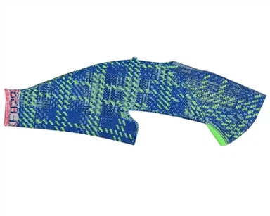 OEM-i erikujundusega Vamp Knit lamedad silmkoelised ülemised tossud Vamp kingad ülemised võrkkangas